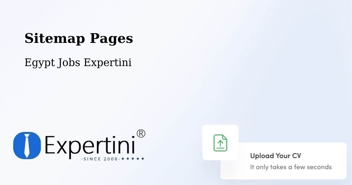 Sitemap Pages - Ţahţā - Egypt Jobs Expertini
